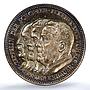 Germany Weimar Zeppelin Eckener Flight Kaiser-510 SP 64 PCGS silver medal 1929