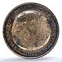 Germany Weimar Zeppelin Eckener Flight Kaiser-510 SP 64 PCGS silver medal 1929