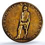 Germany Third Reich Saar Referendum Museler-15.3/49 MS 63 PCGS bronze medal 1935