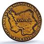 Germany Third Reich Saar Referendum Museler-15.3/49 MS 63 PCGS bronze medal 1935