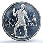 Germany Weimar Frieberg 1000000 mark Funck-635.1 MS 63 PCGS aluminum coin 1923