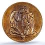 Germany Weimar February Inflation SACHSEN MS 65 PCGS bronze medal 1923