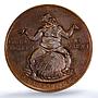 Germany Weimar Inflation Wurcherer Arnold-180 MS 64 PCGS bronze medal 1923