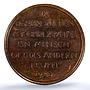 Germany Weimar Inflation Wurcherer Arnold-180 MS 64 PCGS bronze medal 1923