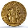 Germany Weimar Inflation 1 November MS 63 PCGS brass medal 1923