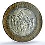 Mexico 50 pesos Nino Nine Heroes KM-571 History MS 65 PCGS bimetal coin 1993