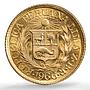 Peru 1/2 libra Republic Trade Coinage KM-209 MS 67 PCGS gold coin 1966 Z B R