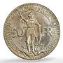 Belgium 50 francs Brussel Fair KM-107.1 Dutch Pos B MS 65 PCGS silver coin 1935
