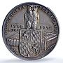 Germany Third Reich Johannes Aventinus History Owl SP 64 PCGS silver medal 1934