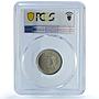 Estonia 5 marka Republic Coinage Three Lions KM-3 MS64 PCGS CuNi coin 1922