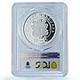 Andorra 10 diners Chopin Paris KM-322 Music Composer PR 70 PCGS silver coin 2009