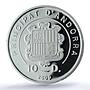Andorra 10 diners Chopin Warsaw KM-319 Music Composer PR70 PCGS silver coin 2009