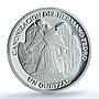 Guatemala 1 quetzal Pedro Betancourt KM-287 Religion PR 69 PCGS silver coin 2002