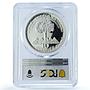 Costa Rica 10 colones Unification KM-192 History Tree PR68 PCGS silver coin 1970
