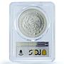 Mexico 1 onza Libertad Angel of Independence KM-613 MS 69 PCGS silver coin 1999