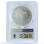 Mexico 1 onza Libertad Angel of Independence KM-613 MS 67 PCGS silver coin 1998