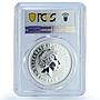 Australia 1 dollar Year Tiger 2010 Lunar Series 1 MS 70 PCGS silver coin 2007
