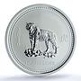 Australia 1 dollar Year Tiger 2010 Lunar Series 1 MS 70 PCGS silver coin 2007