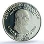 Costa Rica 5000 colones Columbus Colon KM-235 PR 62 PCGS silver coin 1997