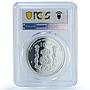 Spain 10 euros US Independence First Dollar Liberty PR 70 PCGS silver coin 2025