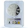 Spain Ibero-American Series VI Architecture Monuments PR 69 PCGS Ag medal 2005