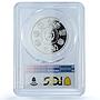 Guatemala 1 quetzal Lake Atitlan Ibero-American Nature PR70 PCGS Ag coin 2017