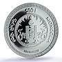 Mongolia 500 togrog Moscow Beijing Railroad No Trains PR68 PCGS silver coin 1995