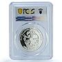 Malaysia 10 ringgit Islamic Summit Religion PR 68 PCGS silver coin 2003