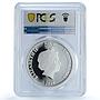 Niue 2 dollars Bruce Lee Coloured Cinema Actor PR 70 PCGS silver coin 2015