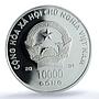 Vietnam 10000 dong Year Snake Coloured KM-58 Lunar PR 68 PCGS silver coin 2011
