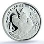 China 10 yuan Year Rooster KM-510 Lunar Calendar Bird PR69 PCGS silver coin 1993