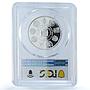 Spain 5 euros Cathedrals Beach Ibero-American Nature PR70 PCGS silver coin 2017