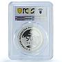 Kazakhstan 500 tenge Horseman Airakty Petroglyphs PR 70 PCGS silver coin 2005