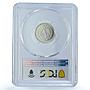 Mexico 1/10 onza Libertad Angel Independence KM-610 MS 68 PCGS silver coin 1999