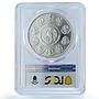 Mexico 1 onza Libertad Angel of Independence KM-639 MS 67 PCGS silver coin 2007