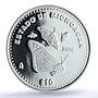 Mexico 10 pesos Michoacan State KM-831 Butterfly PR 69 PCGS silver coin 2006