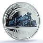 Nicaragua 10 cordobas Ibero-American Railways KM-133 Train PR 70 PCGS coin 2020