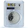 Oman 1 rial Sur Castle KM-133 Architecture PR 69 PCGS silver coin 1995