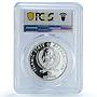 Afghanistan 500 afghanis Shakespeare Literature PR 67 PCGS silver coin 1999