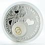 Niue 2 dollars Wedding Happy and Love silver coin 2012