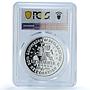 Lithuania Declaration of Restoration Mindaugas SP 66 PCGS silver medal 1968