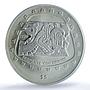 Mexico 5 pesos Serpiente Craneo KM-666 Precolombina MS 68 PCGS silver coin 1998
