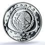 Mexico 5 pesos Serpiente Craneo KM-666 Precolombina PR 69 PCGS silver coin 1998