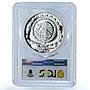 Mexico 5 pesos Sacerdote KM-664 Precolombina Toltec PR 69 PCGS silver coin 1998