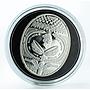 Niue 1 dollar Love tree zircon insert proof silver coin 2013