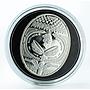 Niue 1 dollar Love tree zircon insert proof silver coin 2013