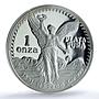 Mexico 1 onza Libertad Angel of Independence KM-494.3 PR70 PCGS silver coin 1991