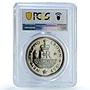 New Zealand 1 crown Elizabeth II Coronation KM-30 PR 65 PCGS CuNi coin 1953