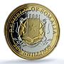 Somalia 250 shillings Galileo Galilei Science Space MS67 PCGS trimetal coin 2009