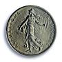 France 1 franc Republic Piedfort KM-P401 Sower SP 70 PCGS nickel coin 1968